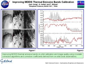 Improving MODIS Thermal Emissive Bands Calibration Jack Xiong