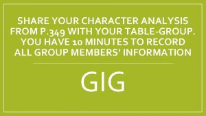 SHARE YOUR CHARACTER ANALYSIS FROM P 349 WITH