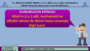 7 1 MELEK VE AHRET NANCI 7 1