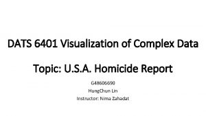 DATS 6401 Visualization of Complex Data Topic U