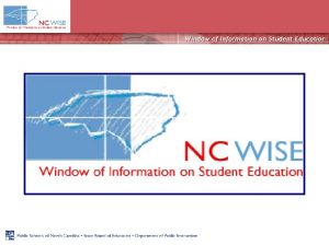 AdmittingRegistering Training Sessions Admitting Student currently in NC
