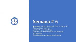 Semana 6 Anuncios Tareas lectura 2 Com 2