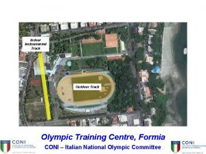 Indoor Instrumented Track Outdoor Track Olympic Training Centre