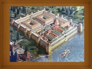 Povijesni razvoj stari vijek gradnja 295 305 Zotikos
