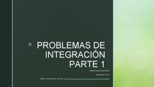 z PROBLEMAS DE INTEGRACIN PARTE 1 Microbiologa Experimental