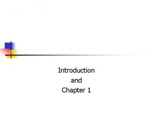 Introduction and Chapter 1 Physics n Fundamental Science