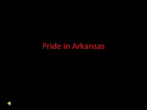 Pride in Arkansas The Natural State Ozark Mountains