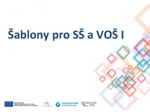 ablony pro S a VO I ablony pro