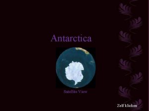 Antarctica Satellite View Zelf klicken Antarctica ligt op