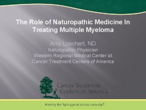 The Role of Naturopathic Medicine In Treating Multiple