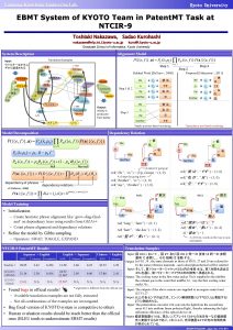 Language Knowledge Engineering Lab Kyoto University EBMT System
