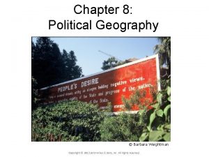 Chapter 8 Political Geography Concept Caching Burma Myanmar