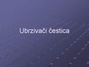 Ubrzivai estica Povijest Poetak razvoja datira s kraja