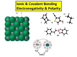 Ionic Covalent Bonding Electronegativity Polarity Atoms react because