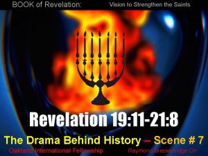 BOOK of Revelation Vision to Strengthen the Saints