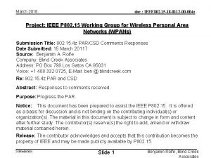 March 2018 doc IEEE 802 15 18 0112