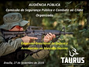 AUDINCIA PBLICA Comisso de Segurana Pblica e Combate