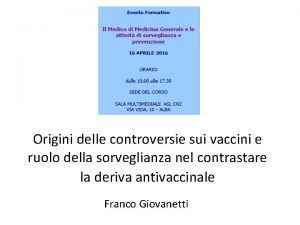 Origini delle controversie sui vaccini e ruolo della