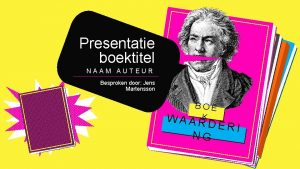 Presentatie boektitel NAAM AUTEUR Besproken door Jens Martensson