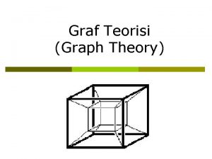 Graf Teorisi Graph Theory Giri G graf nedir