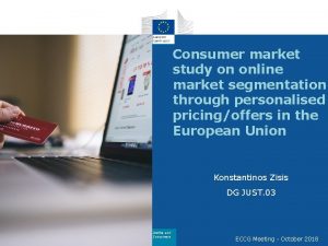 Consumer market study on online market segmentation through