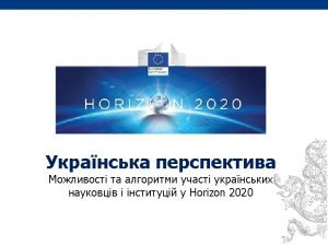 11 2013 12912013EU 2020 2014 2020 Horizon 2020