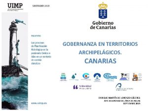 GOBERNANZA EN TERRITORIOS ARCHIPELGICOS CANARIAS VVV KKK ENRIQUE