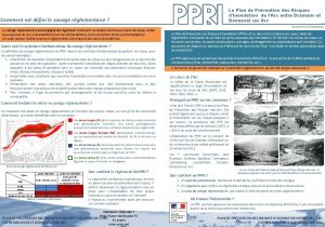 Le Plan de Prvention des Risques dInondation de