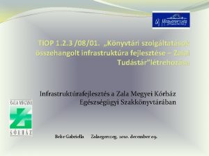 TIOP 1 2 3 0801 Knyvtri szolgltatsok sszehangolt