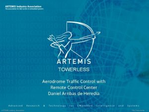 TOWERLESS Aerodrome Traffic Control with Remote Control Center