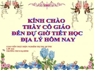 GIO VIN THC HIN NGHIM TH THU QUNH