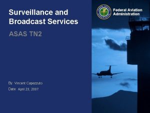 Surveillance and Broadcast Services ASAS TN 2 By