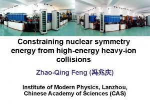 Constraining nuclear symmetry energy from highenergy heavyion collisions