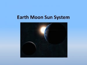 Earth Moon Sun System Earths Motions Rotation Turning