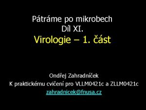 Ptrme po mikrobech Dl XI Virologie 1 st