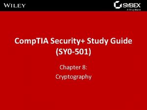 Comp TIA Security Study Guide SY 0 501