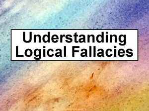 Understanding Logical Fallacies The Daring English Teacher Inc