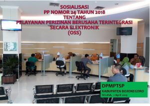 SOSIALISASI PP NOMOR 24 TAHUN 2018 TENTANG PELAYANAN