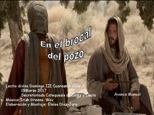 Lectio divina Domingo III Cuaresma Ciclo A 19