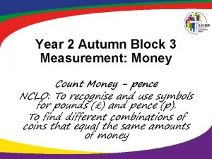 Year 2 Autumn Block 3 Measurement Money Count