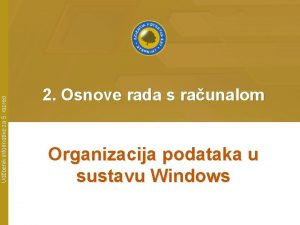 Udbenik informatike za 5 razred 2 Osnove rada