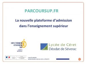 PARCOURSUP FR La nouvelle plateforme dadmission dans lenseignement