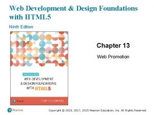 Web Development Design Foundations with HTML 5 Ninth
