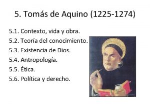 5 Toms de Aquino 1225 1274 5 1