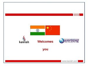 Welcomes you The Group Kaviish Group was established