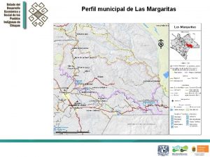 Perfil municipal de Las Margaritas Perfil municipal de