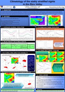 Climatology of the stably stratified nights in the