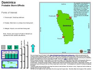 Dominica 15 75 N Probable Storm Effects Points