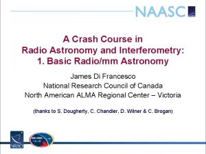 A Crash Course in Radio Astronomy and Interferometry