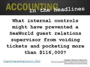 What internal controls might have prevented a Sea